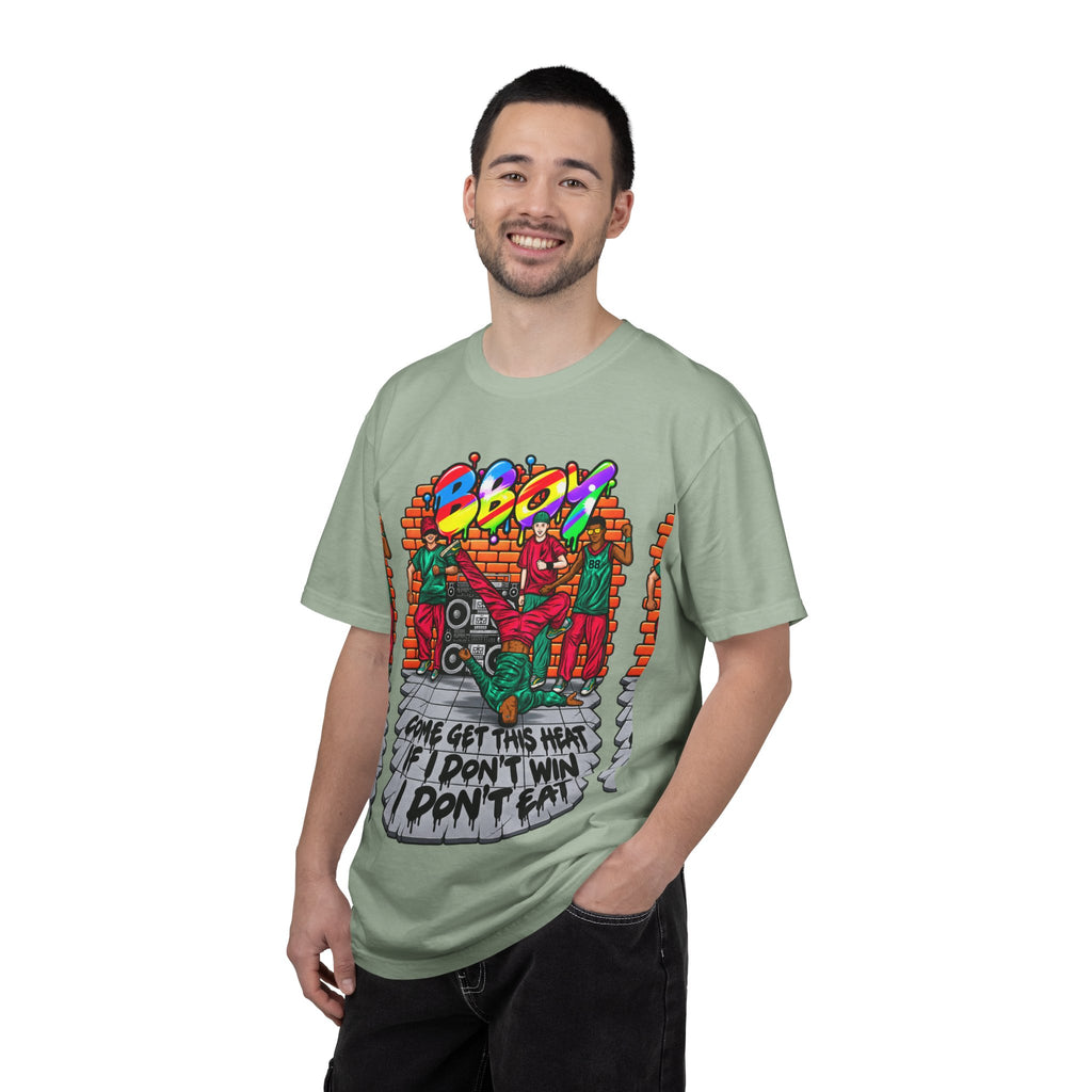 Reminiscent Wear BBoy T-Shirt — "Come Get This Heat " Streetwear Tee