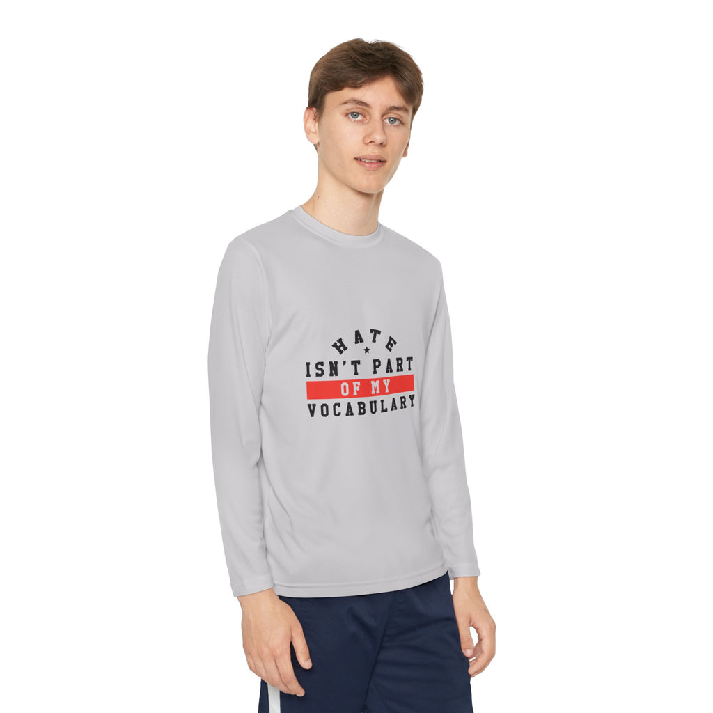 Youth Long Sleeve Tee — Not in My Vocabulary | Reminiscent Wear Youth Collection