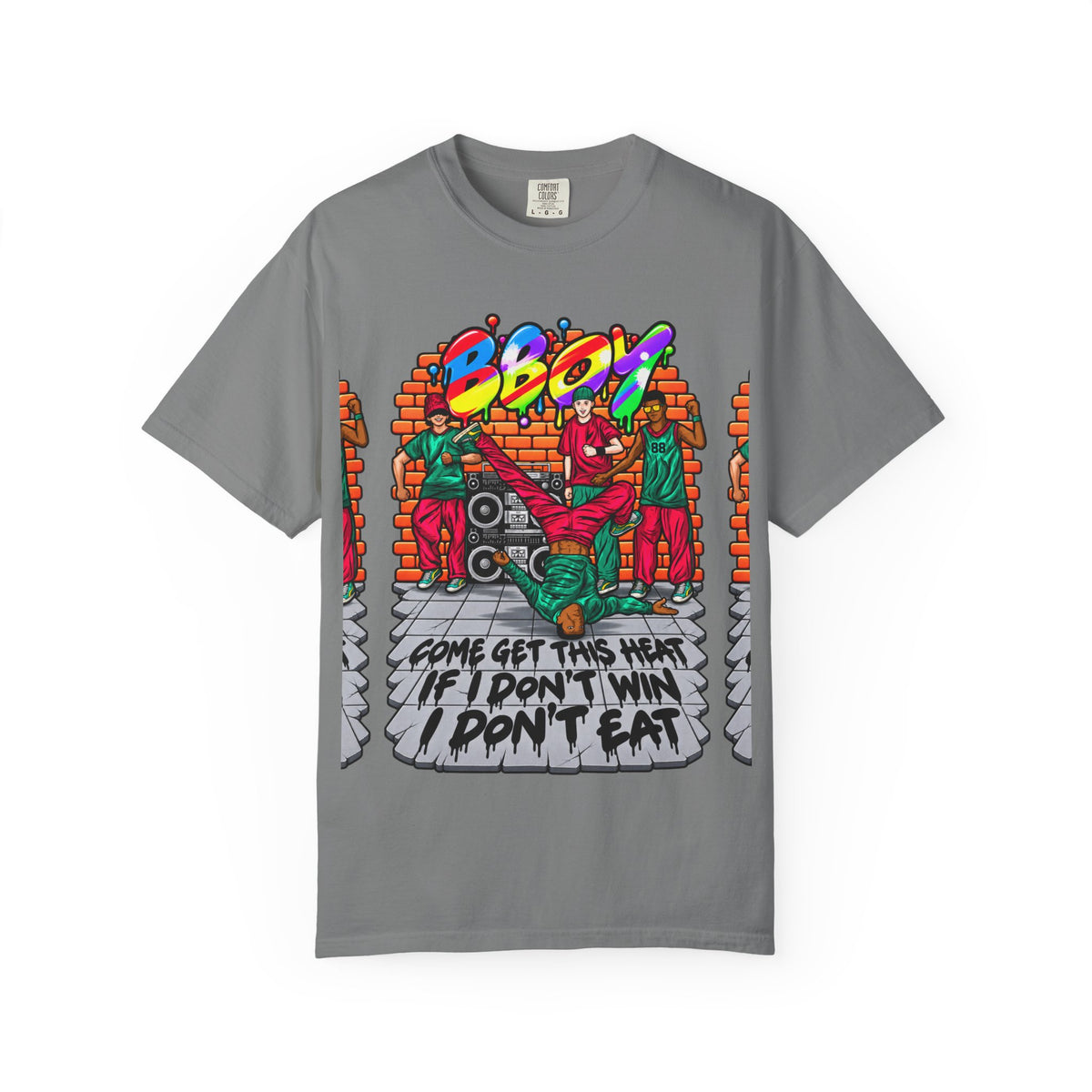 Reminiscent Wear BBoy T-Shirt — "Come Get This Heat " Streetwear Tee