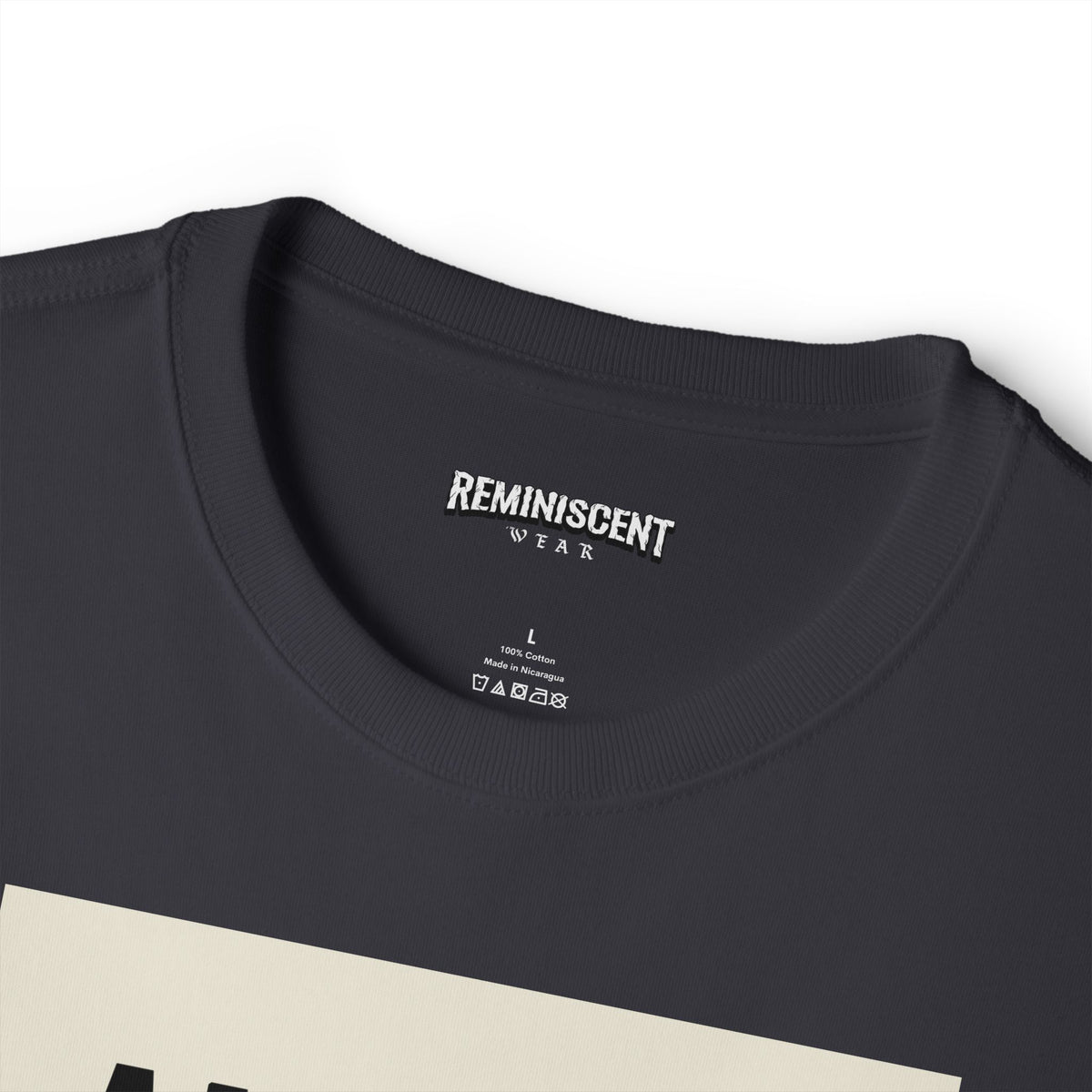 Reminiscent Wear — "America We Have a Problem"  Oversized Graphic Tee