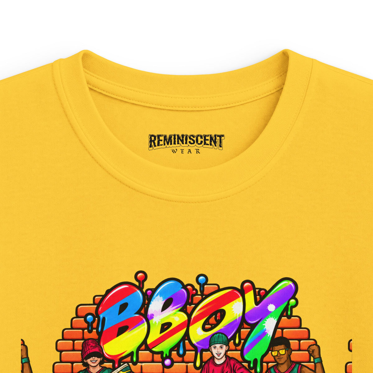 B-Boy: Come Get This Heat | Reminiscent Wear Youth Soft-style Tee