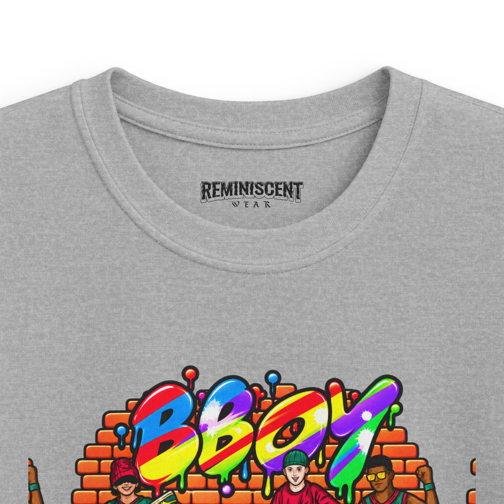 B-Boy: Come Get This Heat | Reminiscent Wear Youth Soft-style Tee