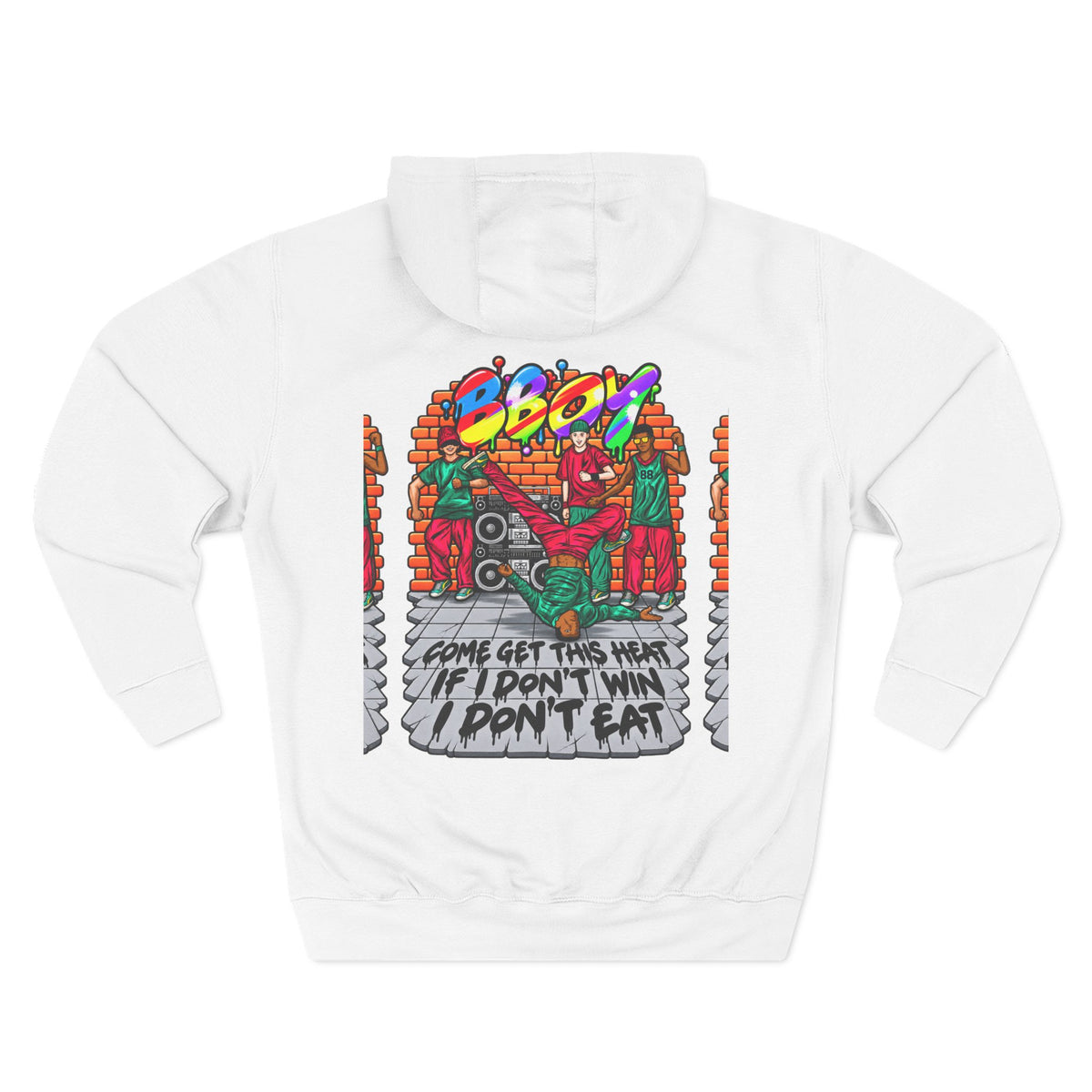 B-Boy: Come Get This Heat Hoodie - Reminiscent Wear