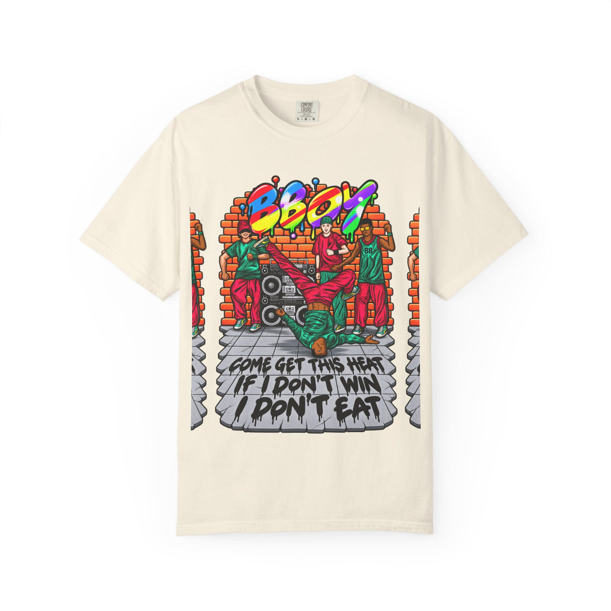 Reminiscent Wear BBoy T-Shirt — "Come Get This Heat " Streetwear Tee