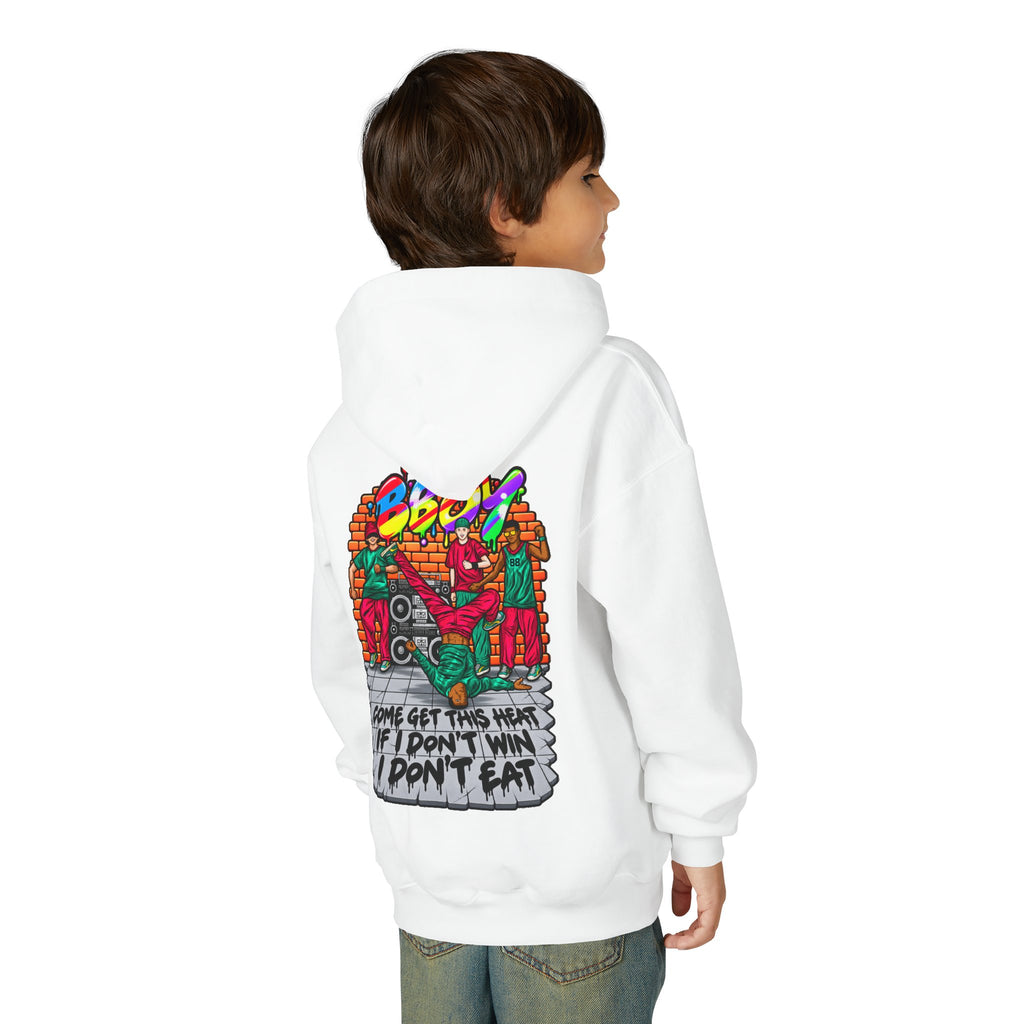 B-Boy: Come Get This Heat Youth Hoodie | Reminiscent Wear