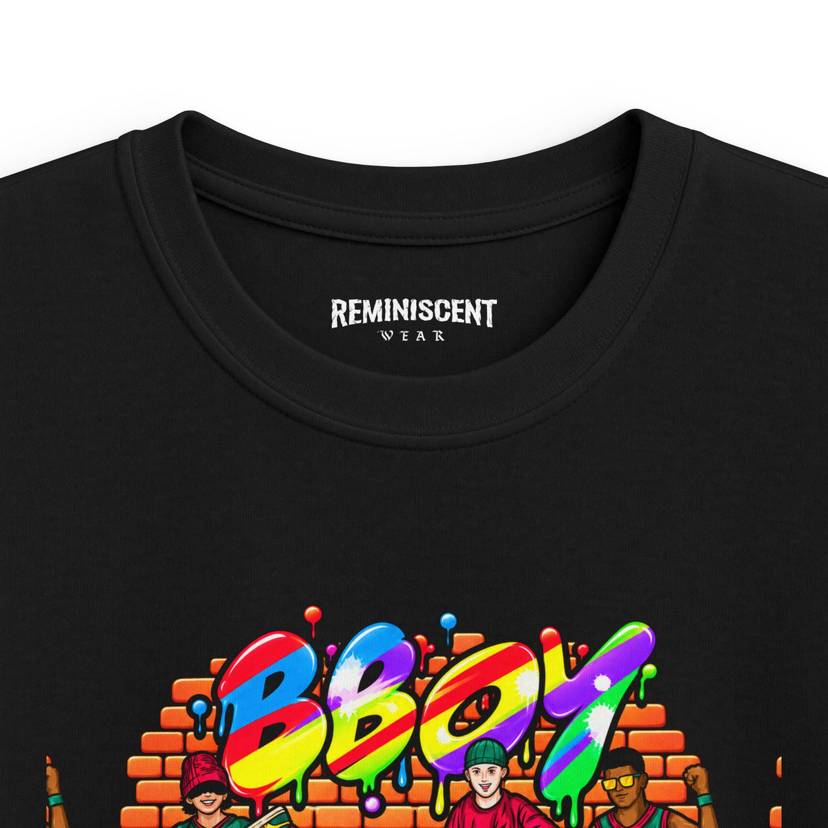 B-Boy: Come Get This Heat | Reminiscent Wear Youth Soft-style Tee