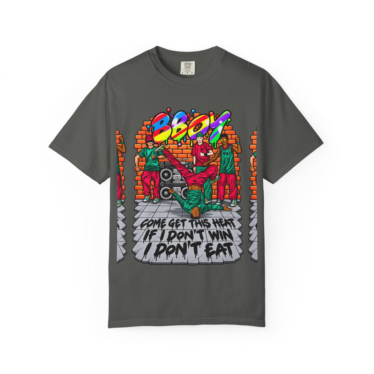 Reminiscent Wear BBoy T-Shirt — "Come Get This Heat " Streetwear Tee