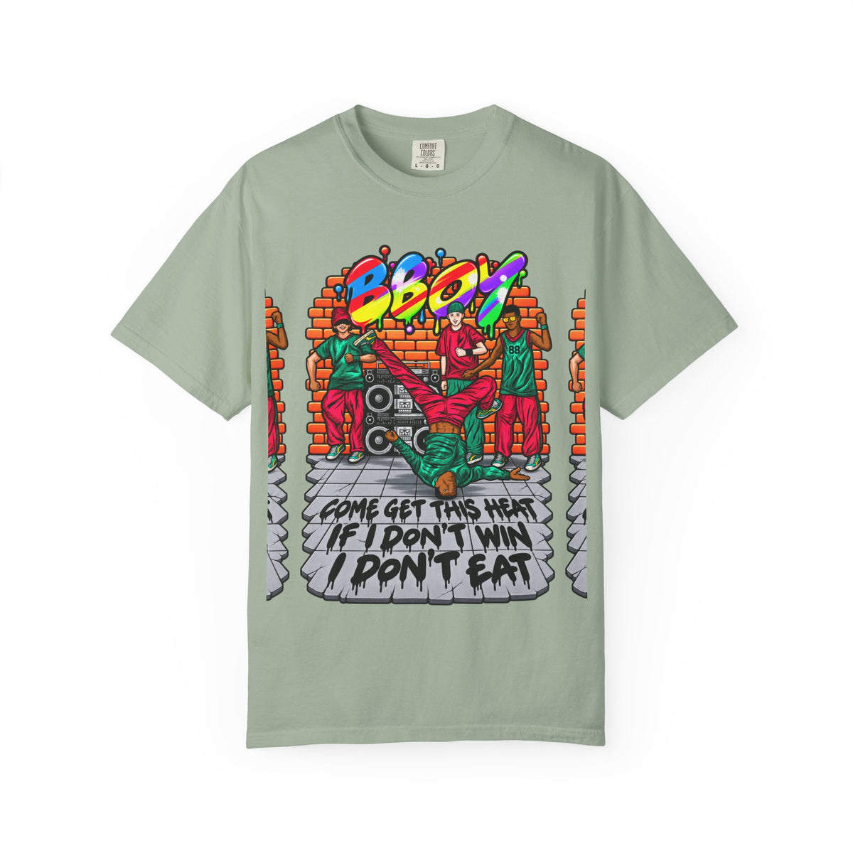 Reminiscent Wear BBoy T-Shirt — "Come Get This Heat " Streetwear Tee