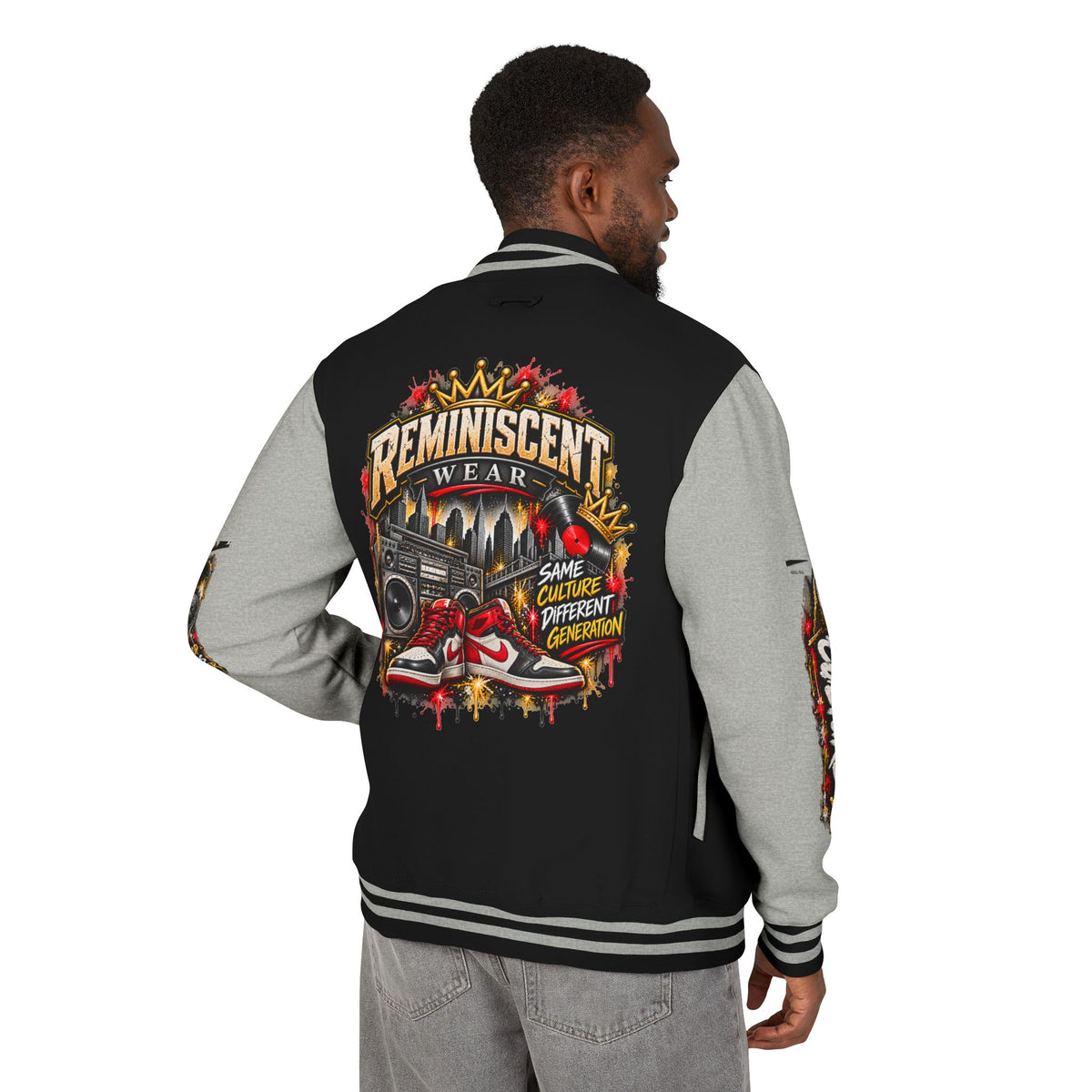 Reminiscent Wear – Same Culture | Different Generation Letterman Jacket