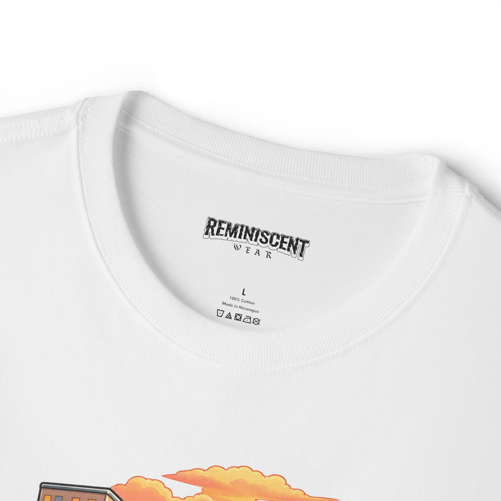 The Payphone Era — Vintage Urban Nostalgia Oversized T‑Shirt