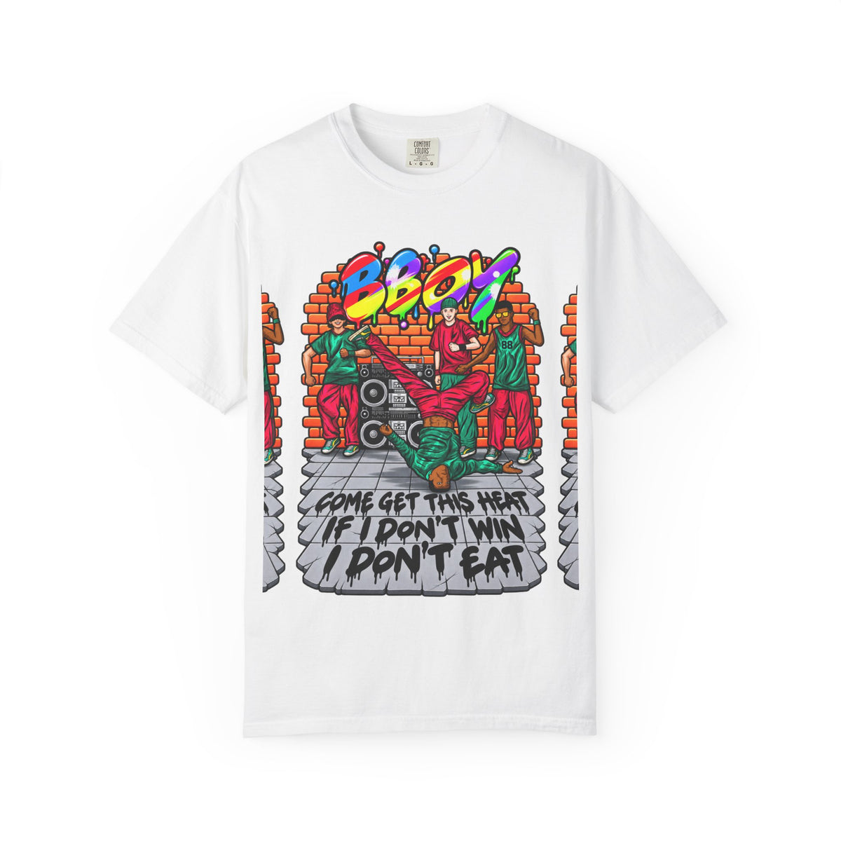 Reminiscent Wear BBoy T-Shirt — "Come Get This Heat " Streetwear Tee