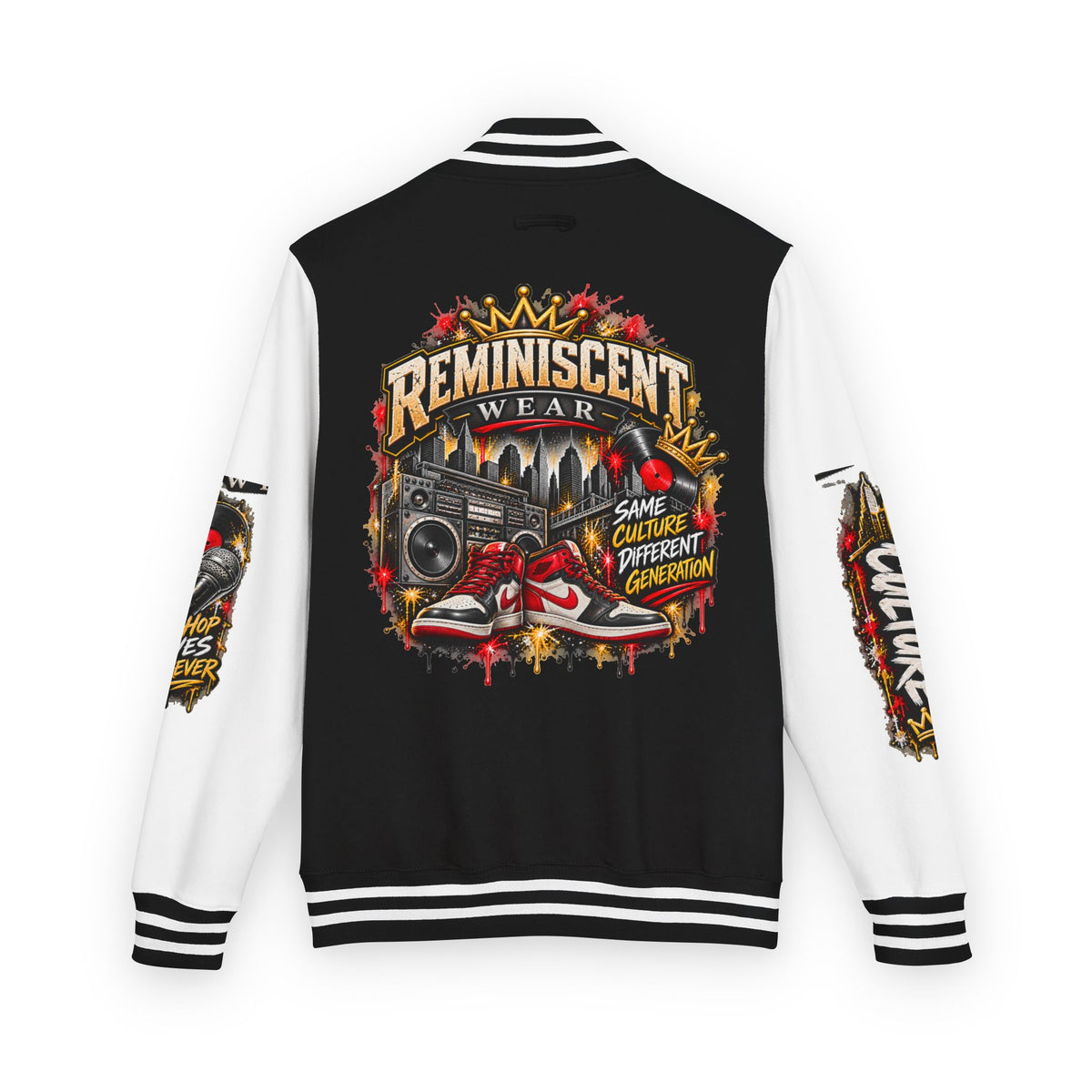 Reminiscent Wear – Same Culture | Different Generation Letterman Jacket