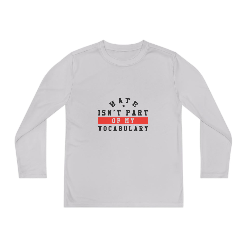 Youth Long Sleeve Tee — Not in My Vocabulary | Reminiscent Wear Youth Collection