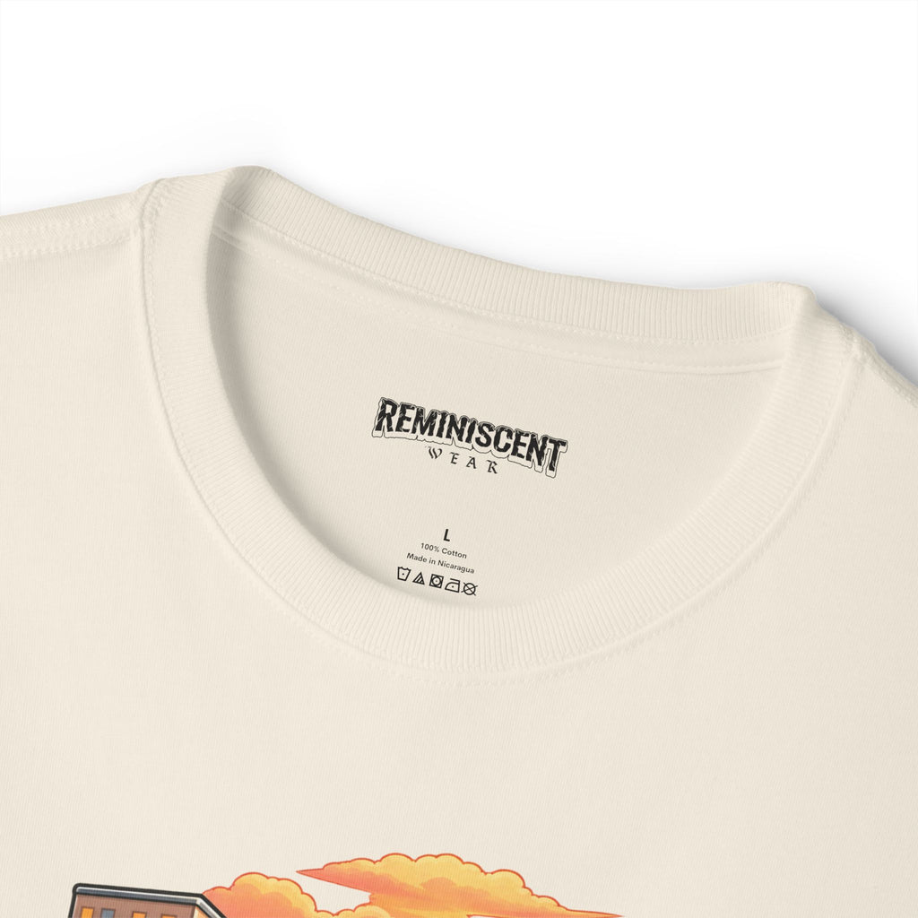 The Payphone Era — Vintage Urban Nostalgia Oversized T‑Shirt