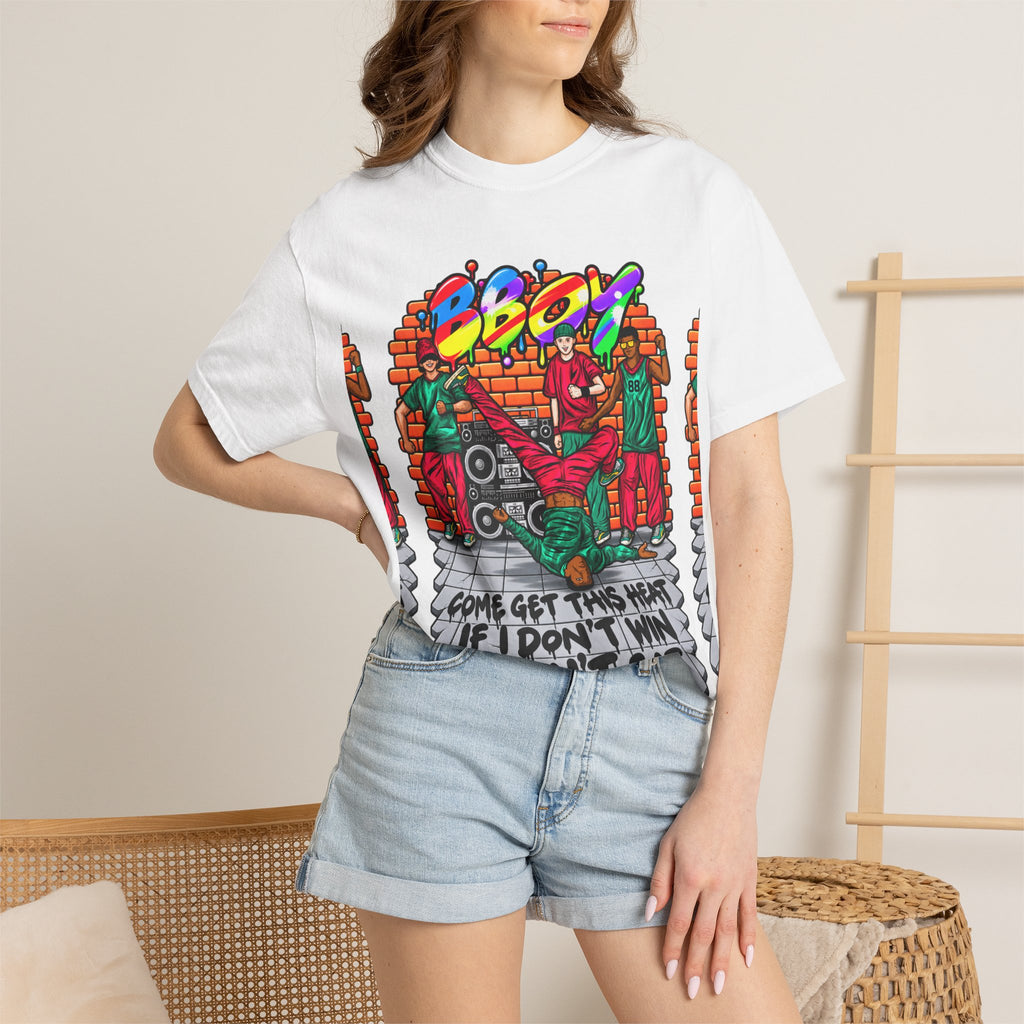 Reminiscent Wear BBoy T-Shirt — "Come Get This Heat " Streetwear Tee