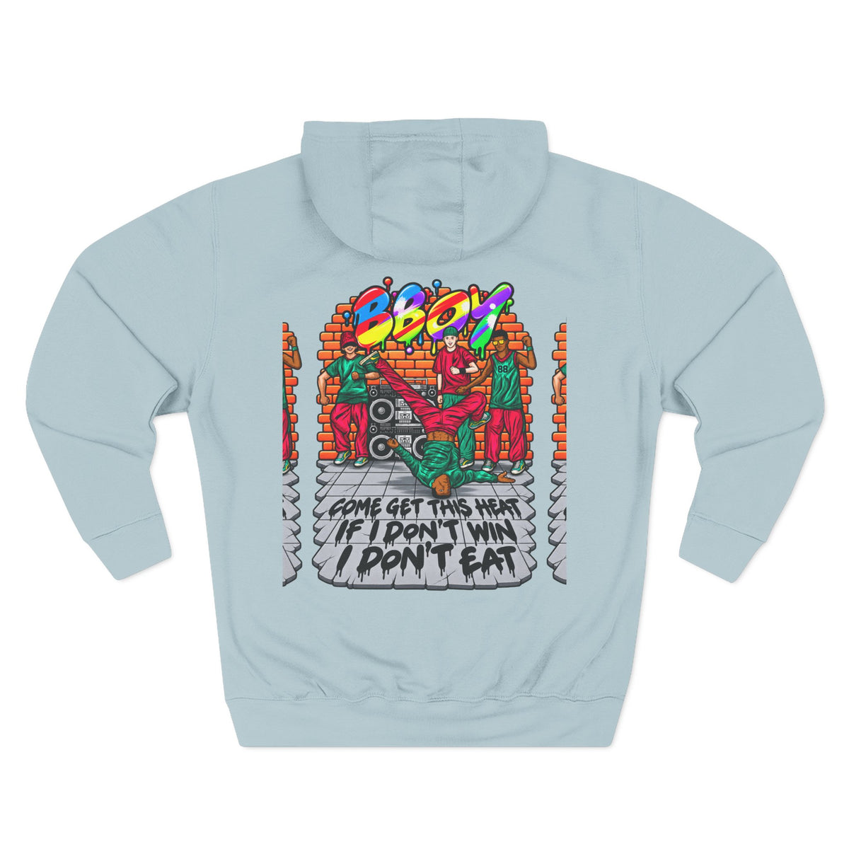 B-Boy: Come Get This Heat Hoodie - Reminiscent Wear