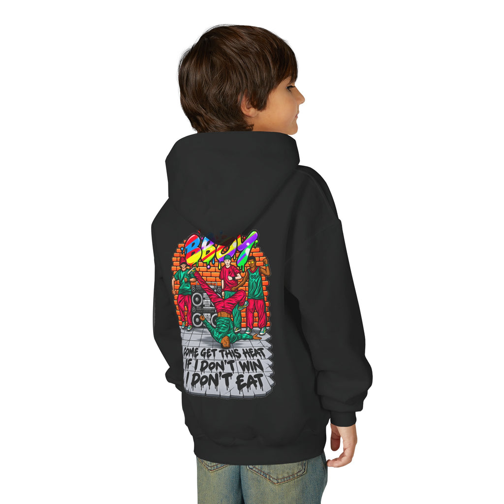B-Boy: Come Get This Heat Youth Hoodie | Reminiscent Wear
